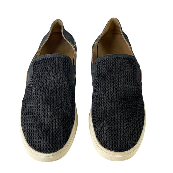Olukai Pehuea Womens SIZE 9 Slip On Shoes Black Mesh Casual Breathable Comfort - Picture 3 of 10